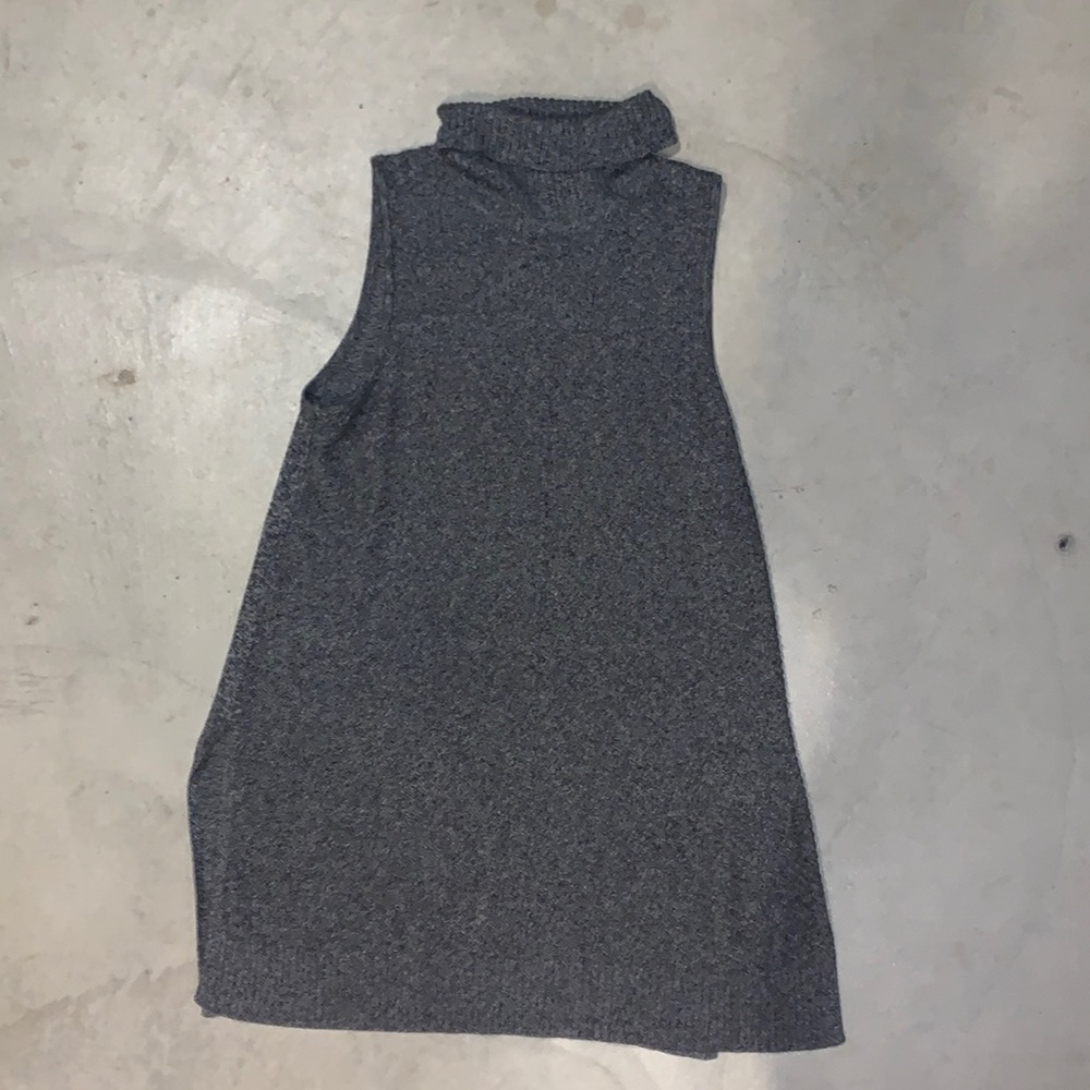 Apt. 9 Sleeveless Turtleneck Sweater Tunic L